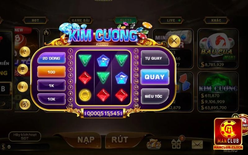 kim-cuong-man-club Kim cương Manclub: Bí quyết làm chủ trò chơi đổi thưởng hàng đầu